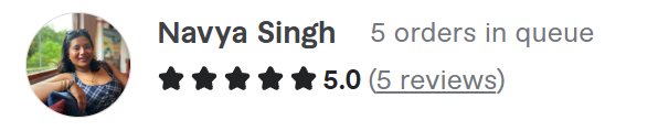Navya Singh Fiverr Profile